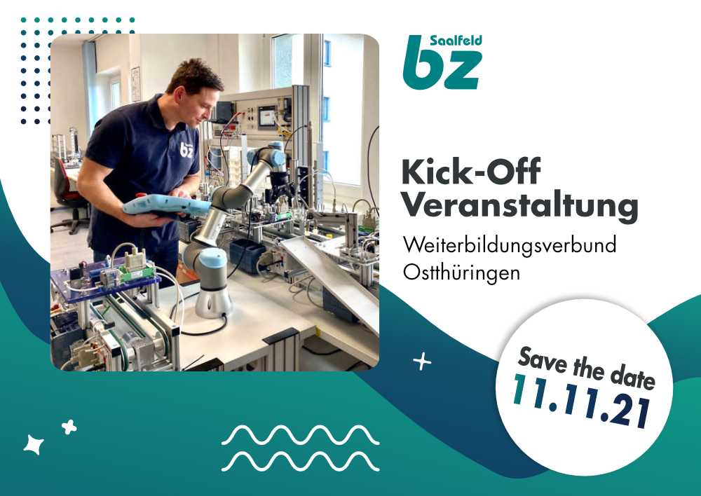 Einladung Kick-Off Veranstaltung des Weiterbildungsverbundes Thüringen, Region Ostthüringen