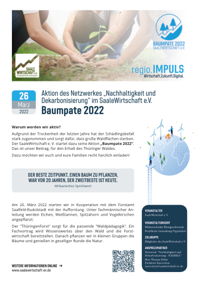 Aktion "Baumpate 2022"