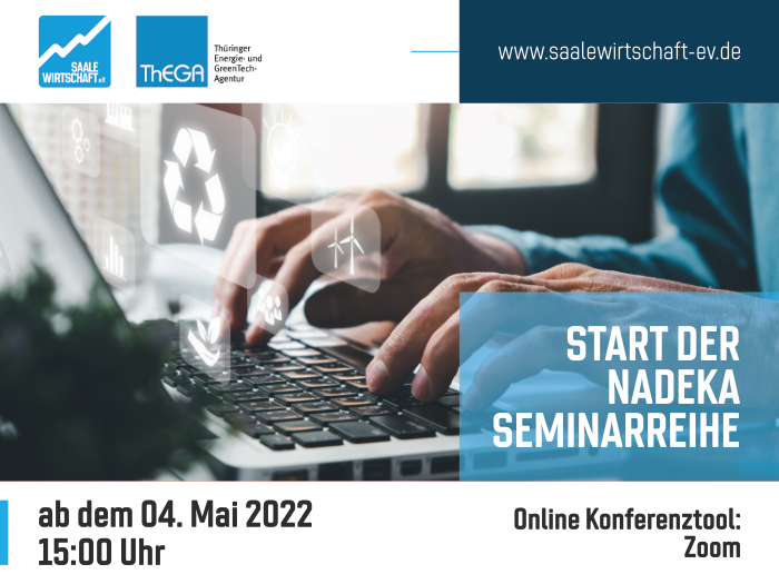 Start der NADEKA Online-Seminarreihe am 04. Mai 2022