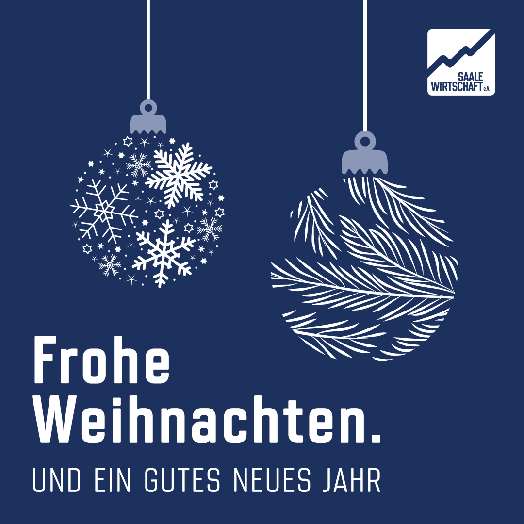 Weihnachtsgruß SaaleWirtschaft e.V.