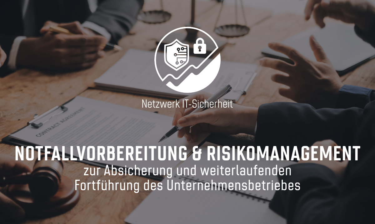 Notfallvorbereitung & Risikomanagement - Was passiert bei Ausfall des Entscheiders?